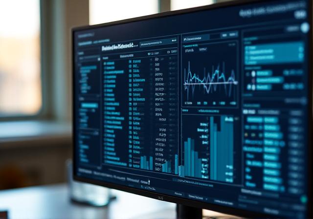 Automated corporate financial reporting interface